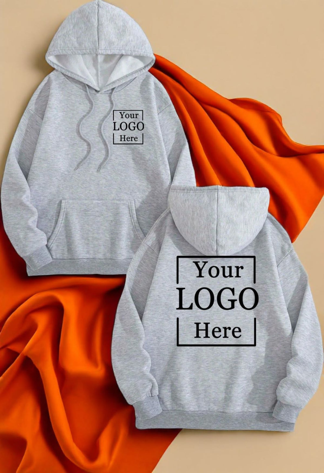 Customizable Christmas Slogan Hoodie