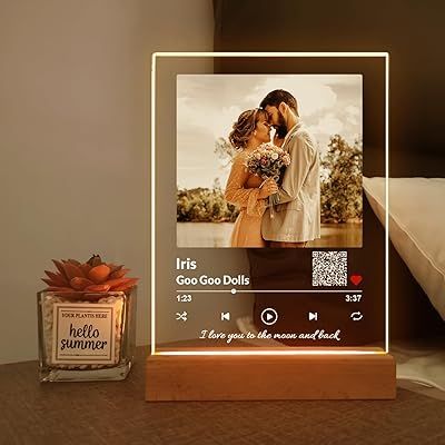 1pc Personalized Music Plaque